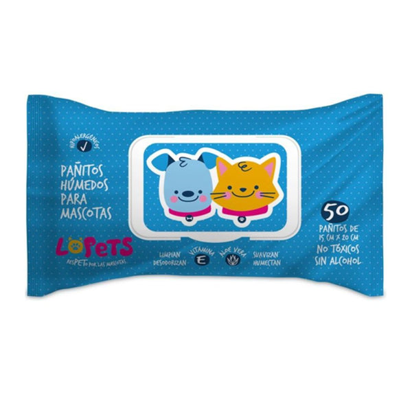 Pañitos Humedos para Mascotas